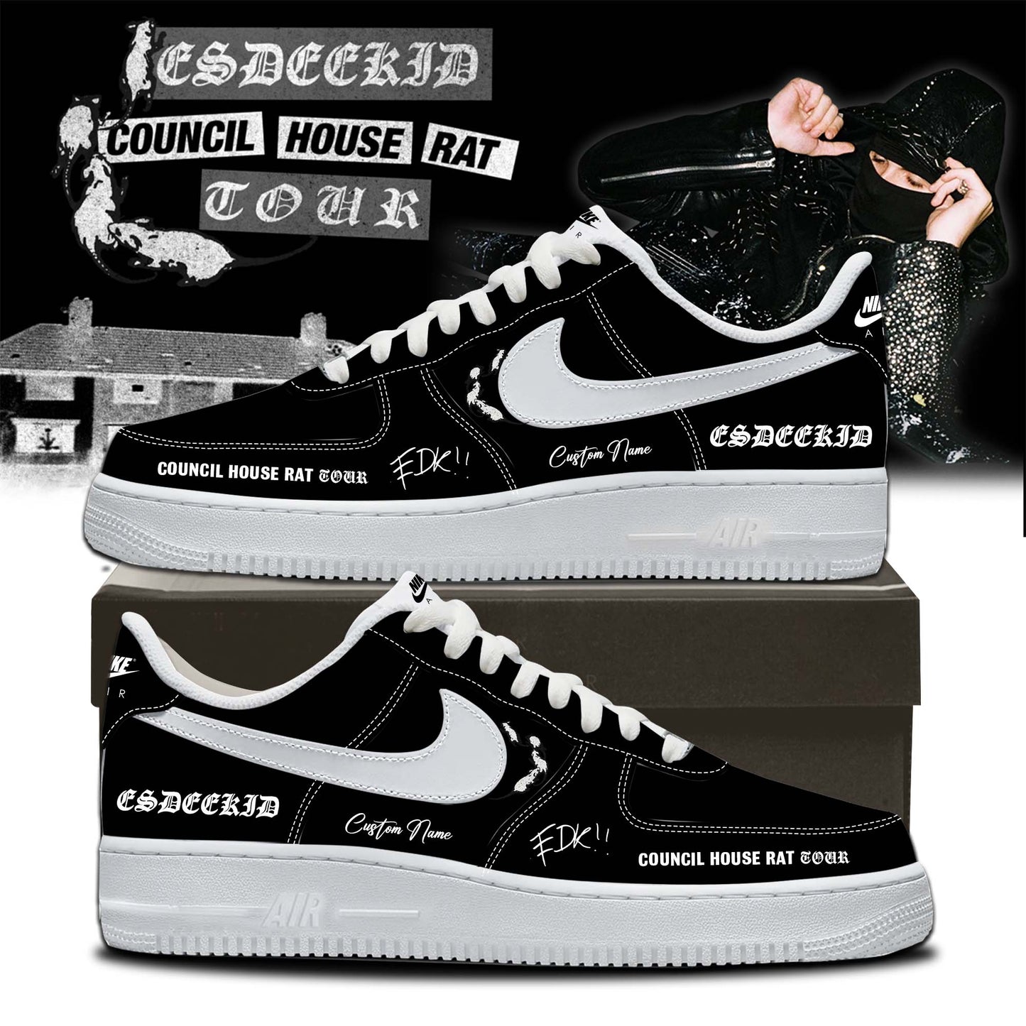 EsDeeKid Council House Rat Tour Shoes