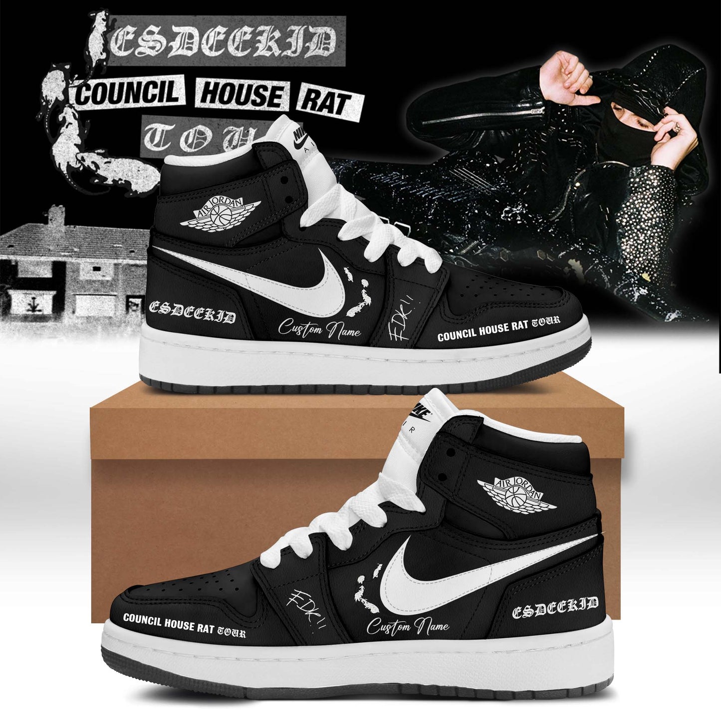 EsDeeKid Council House Rat Tour Shoes
