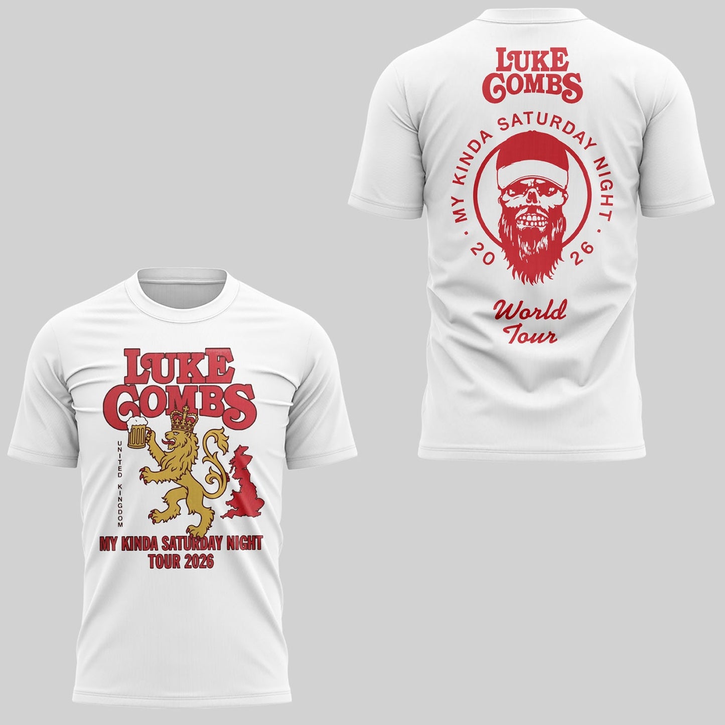 Limited Edition LC My Kinda Saturday Night Tour 2026 Tshirt