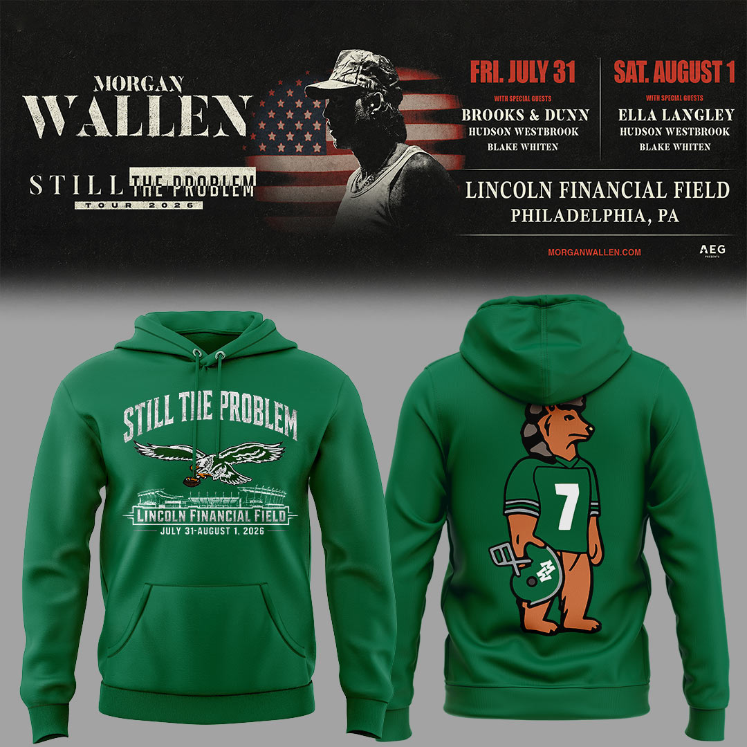 Limited Edition Still The Problem Tour 2026 At Lincoln Financial Field Hoodie