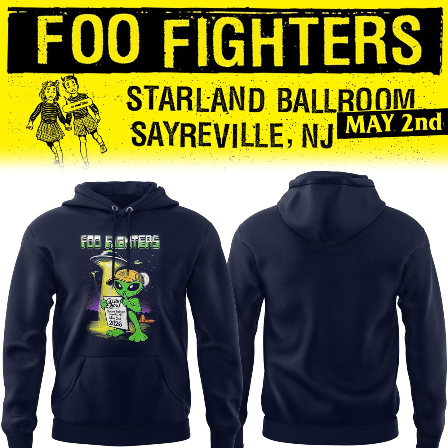 F.Fighter 🎵 Starland Ballroom (Sayreville, NJ) 05-02-26 Hoodie
