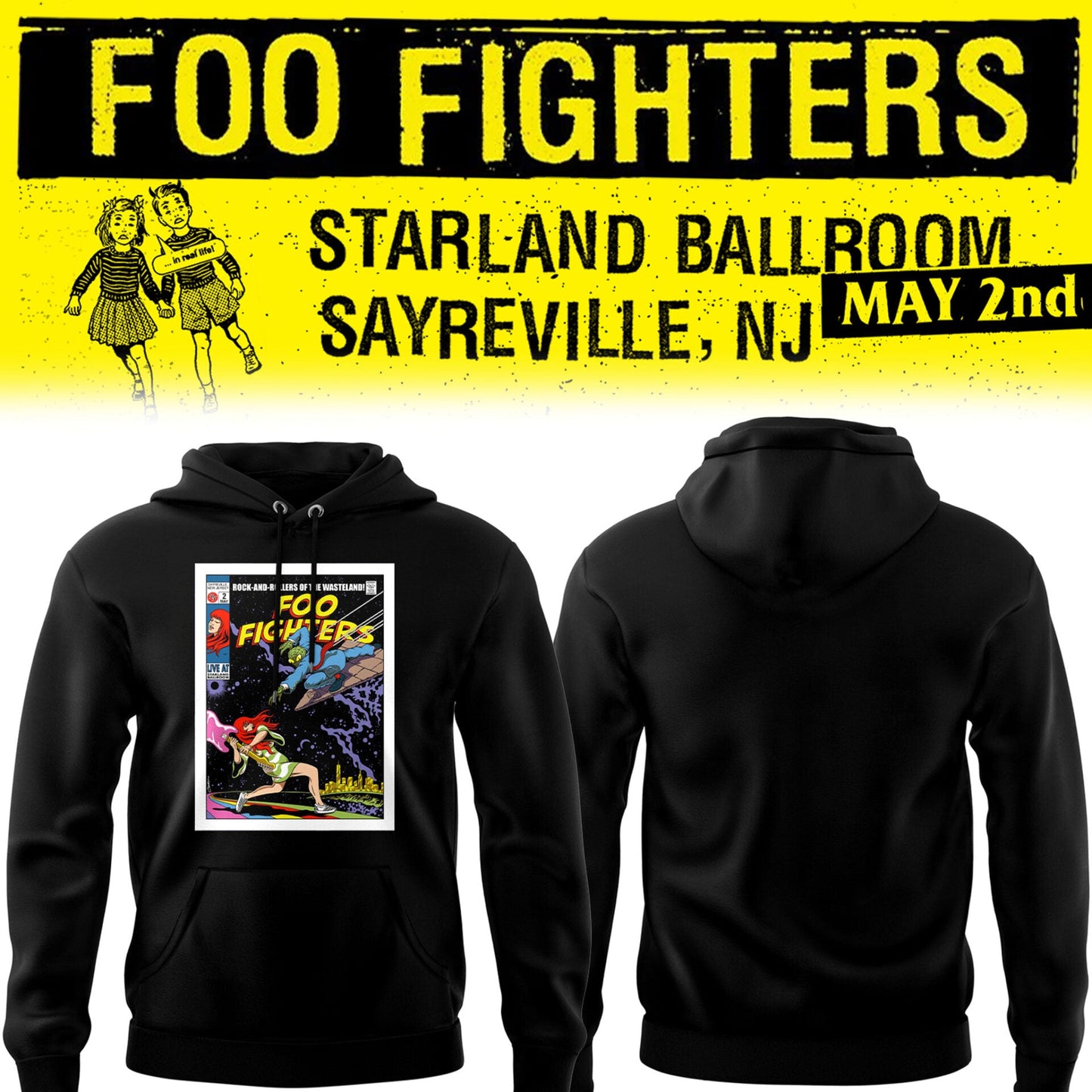 F.Fighter 🎵 Starland Ballroom (Sayreville, NJ) 05-02-26 Hoodie