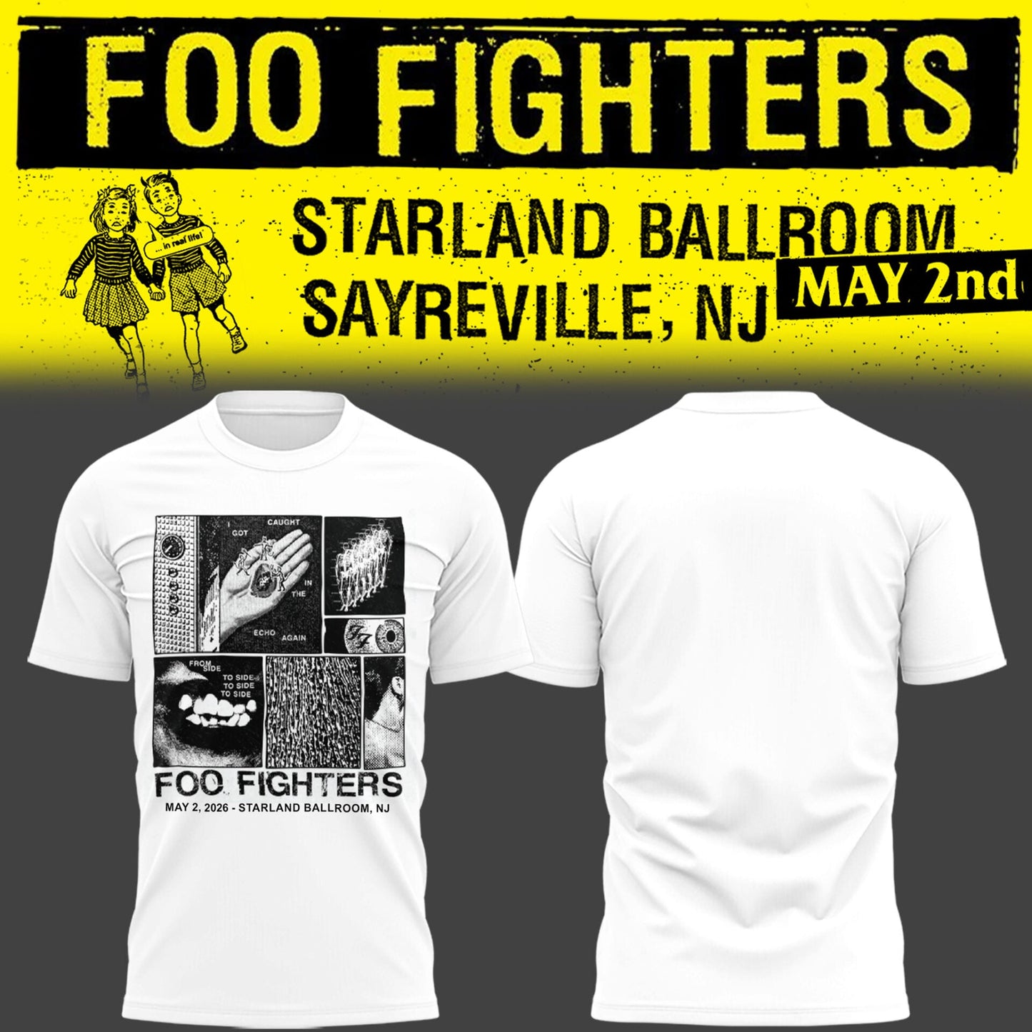 F.Fighter 🎵 Starland Ballroom (Sayreville, NJ) 05-02-26 TShirt