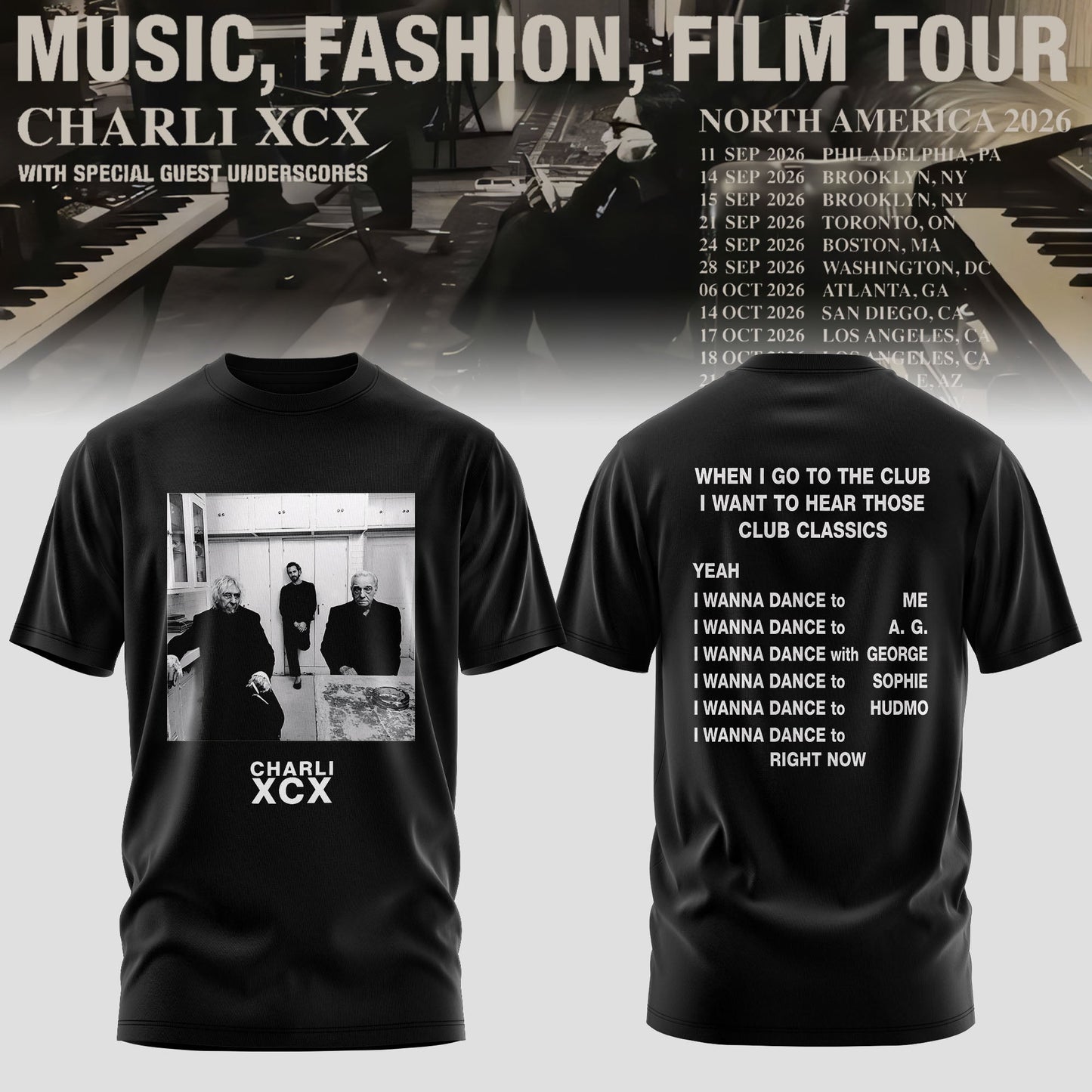 ChrlXCX Music Fashion Film 3D All-Over Print T-Shirt V3