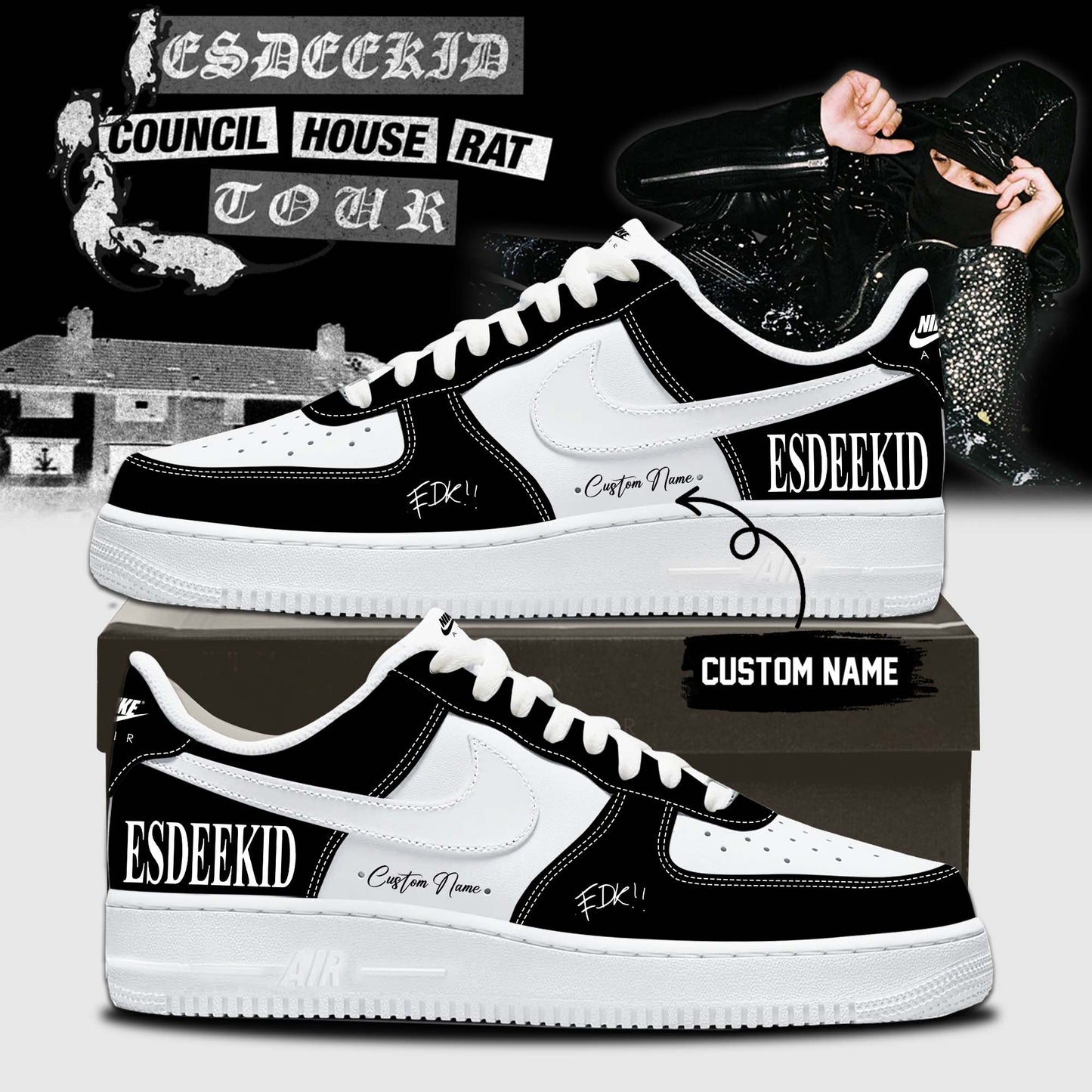 EsDeeKid Council House Rat Tour Shoes