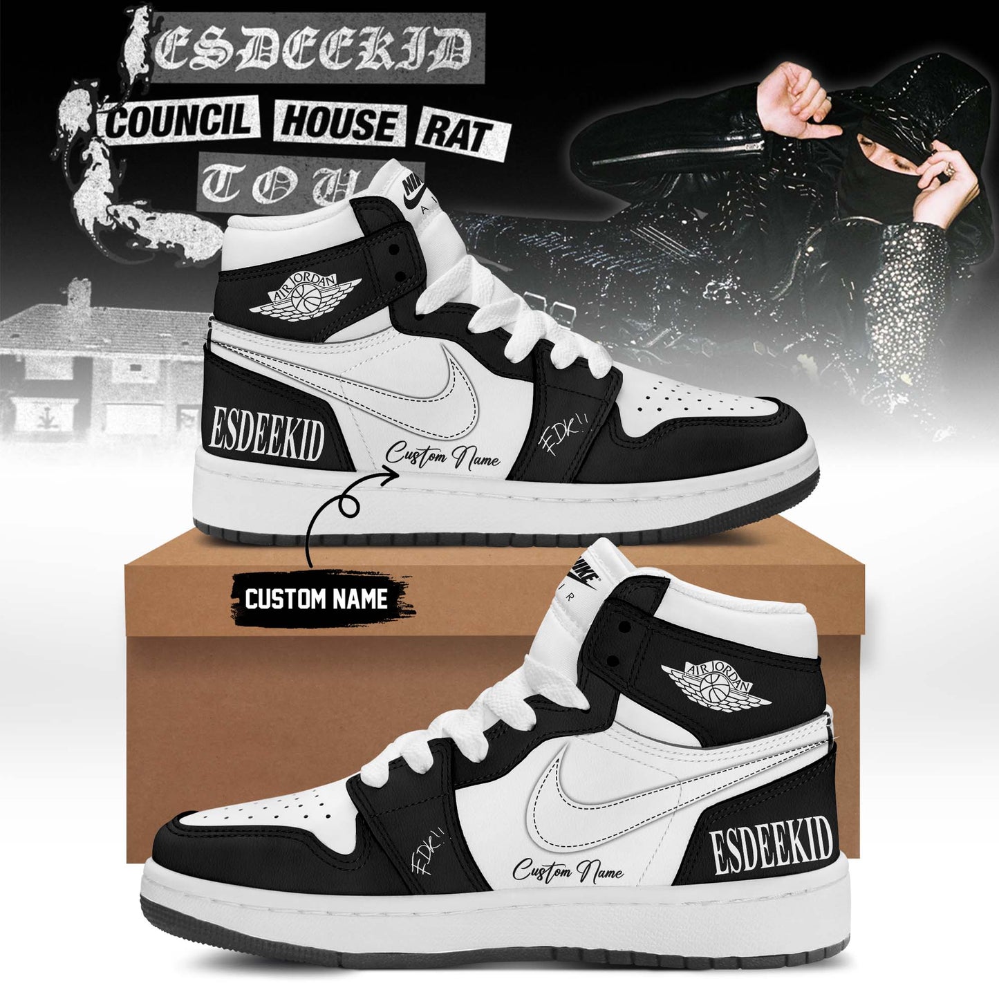 EsDeeKid Council House Rat Tour Shoes