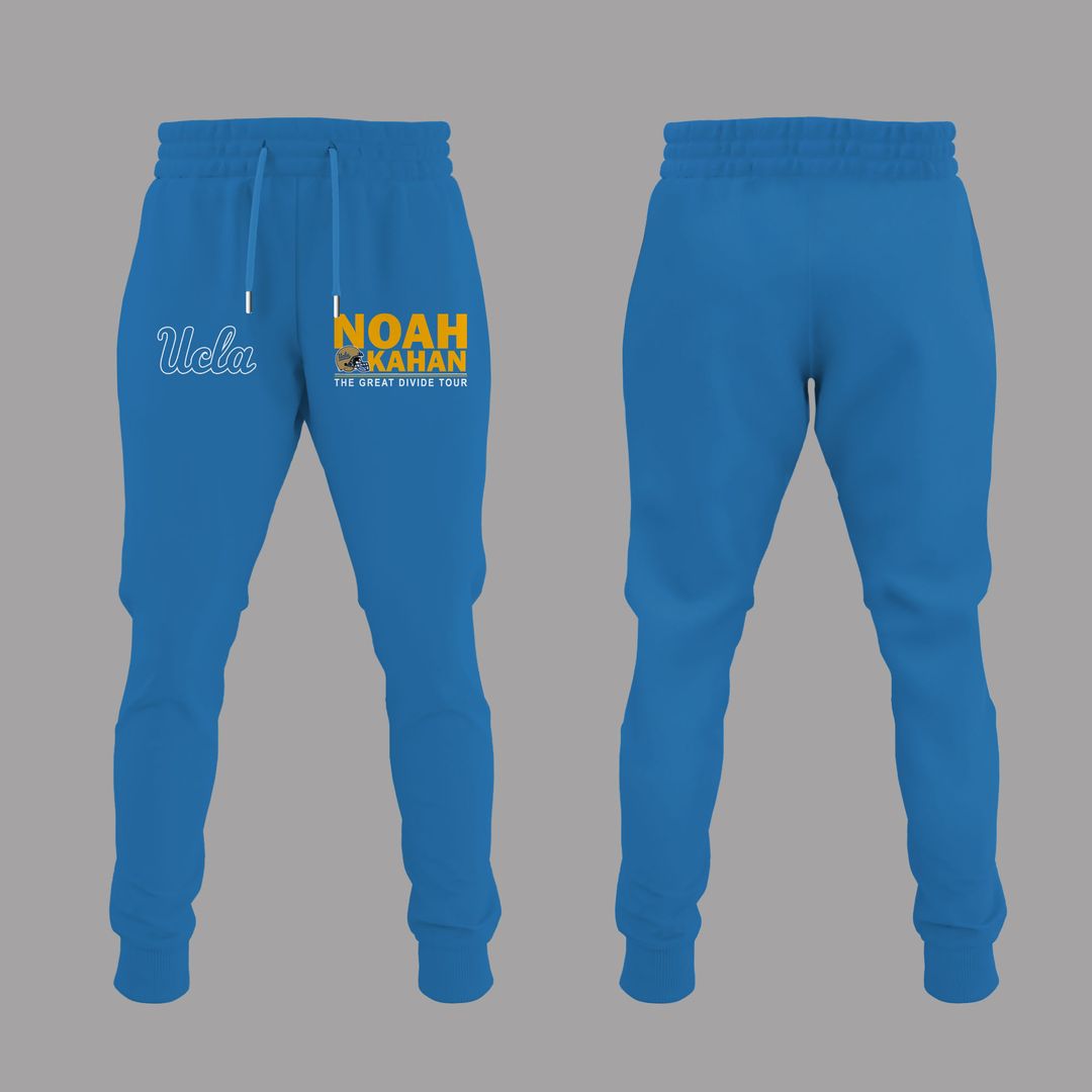 New Shirt Noah Kahan x UCLA Bruins Football - The Great Divide Tour 2026 T-Shirt