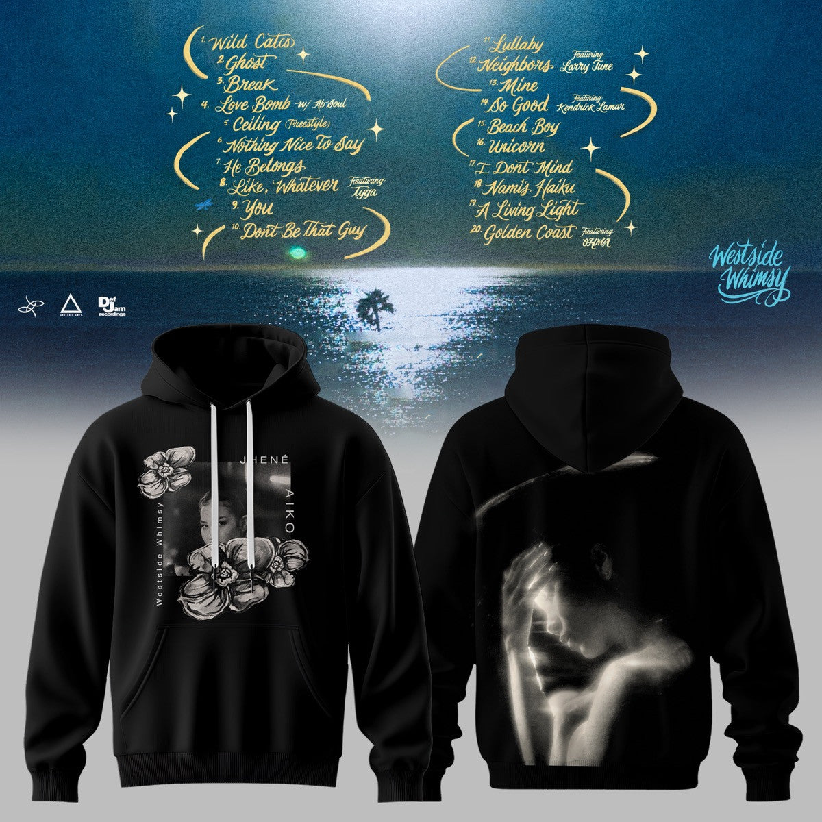JHN AIK The Magic Hour Tour Premium Graphic 3DHoodie