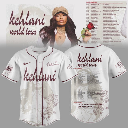 _ THE KEHLANI WORLD TOUR: North America Jersey