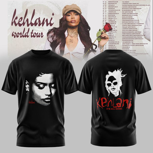THE KEHLANI WORLD TOUR: North America T-shirt