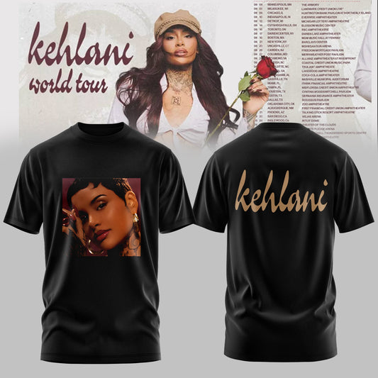 THE KEHLANI WORLD TOUR: North America T-shirt