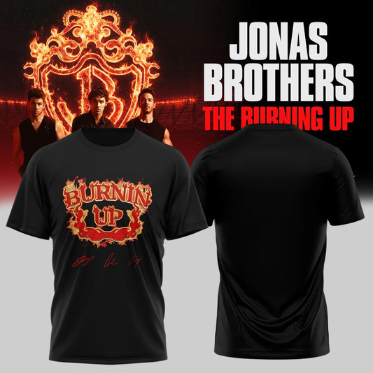 .Jonas Brothers The Burning Up Tour TShirt