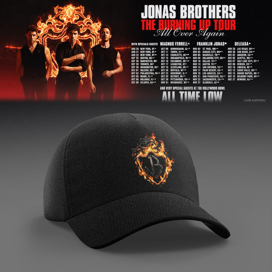 JONAS BROTHERS BURNING UP TOUR 2026 S-CAP