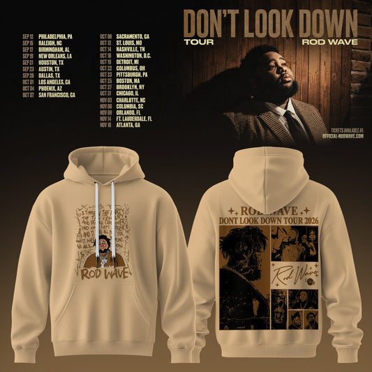 Rd Wv Don’t Look Down 2026 Tour Premium 3D Hoodie