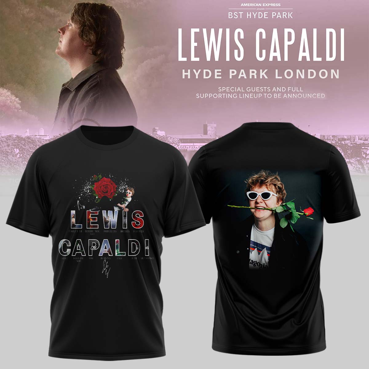 Lewis Capaldi Tour 2026 – Tshirt3