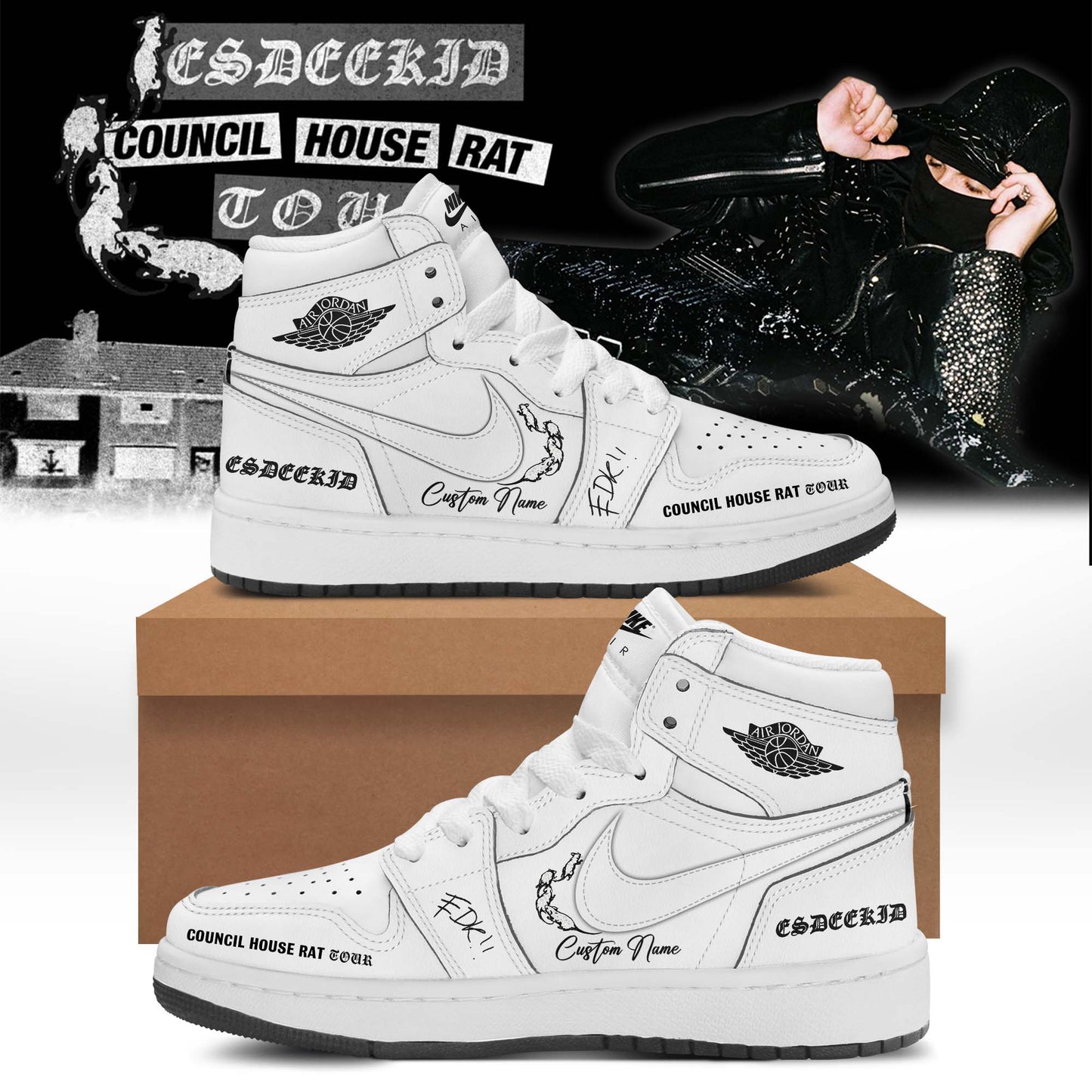 EsDeeKid Council House Rat Tour Shoes