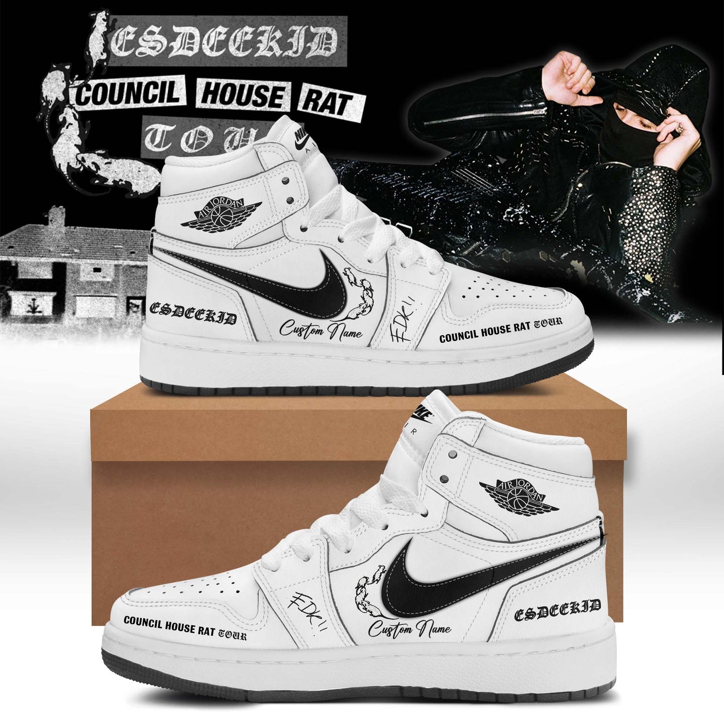 EsDeeKid Council House Rat Tour Shoes