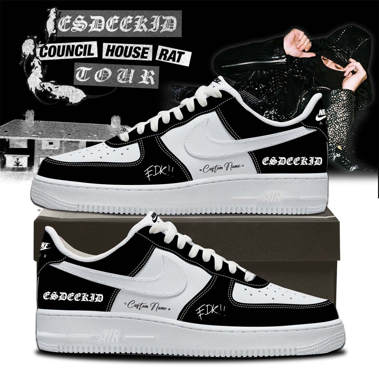 EsDeeKid Council House Rat Tour Shoes