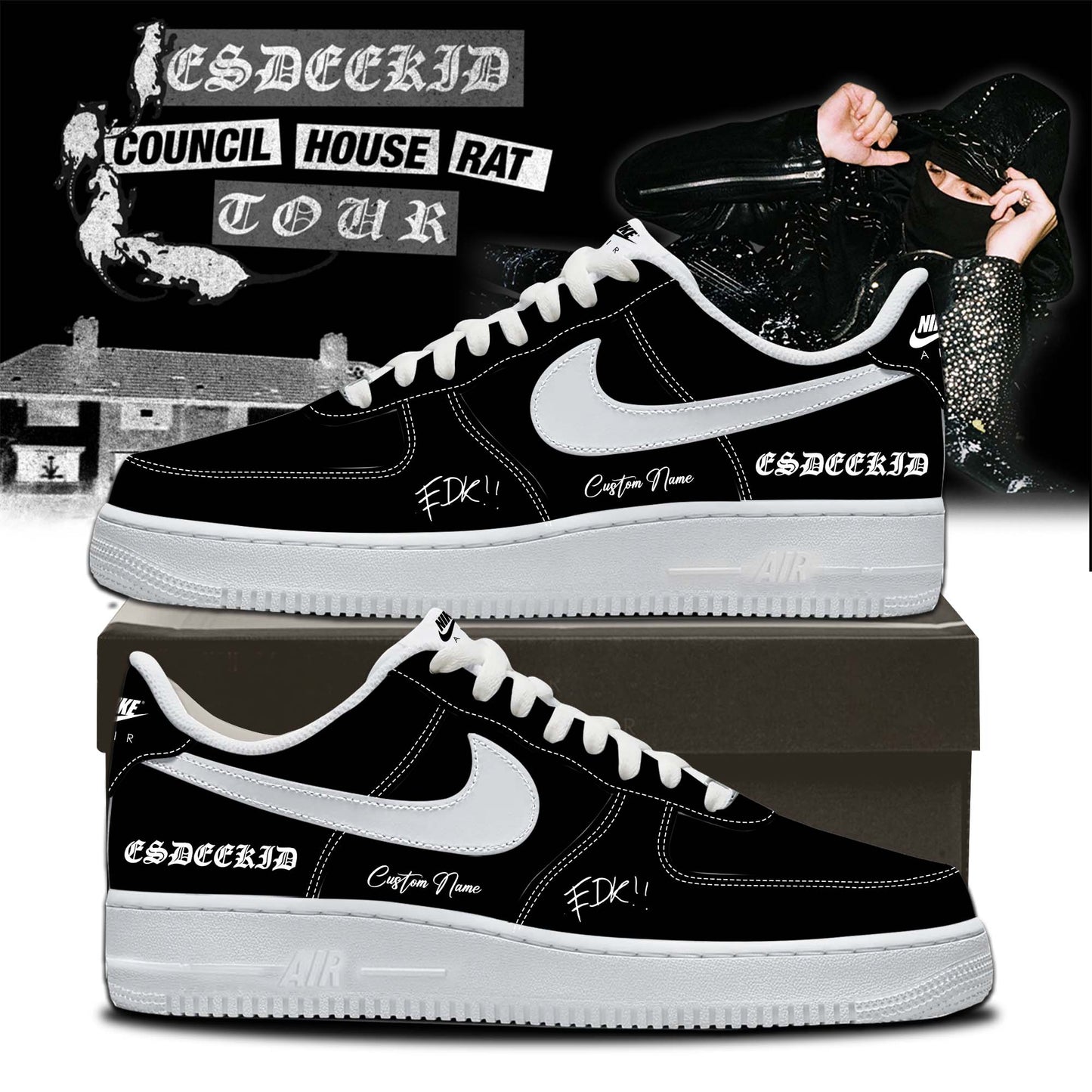 EsDeeKid Council House Rat Tour Shoes