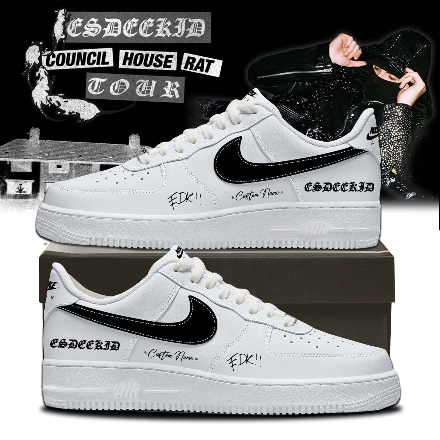 EsDeeKid Council House Rat Tour Shoes