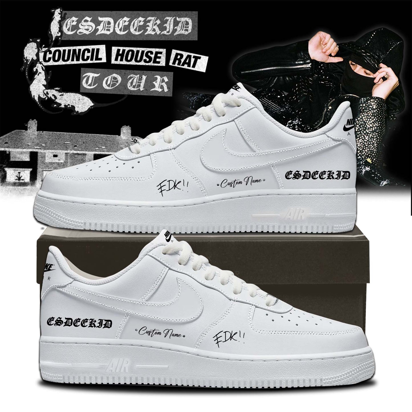 EsDeeKid Council House Rat Tour Shoes