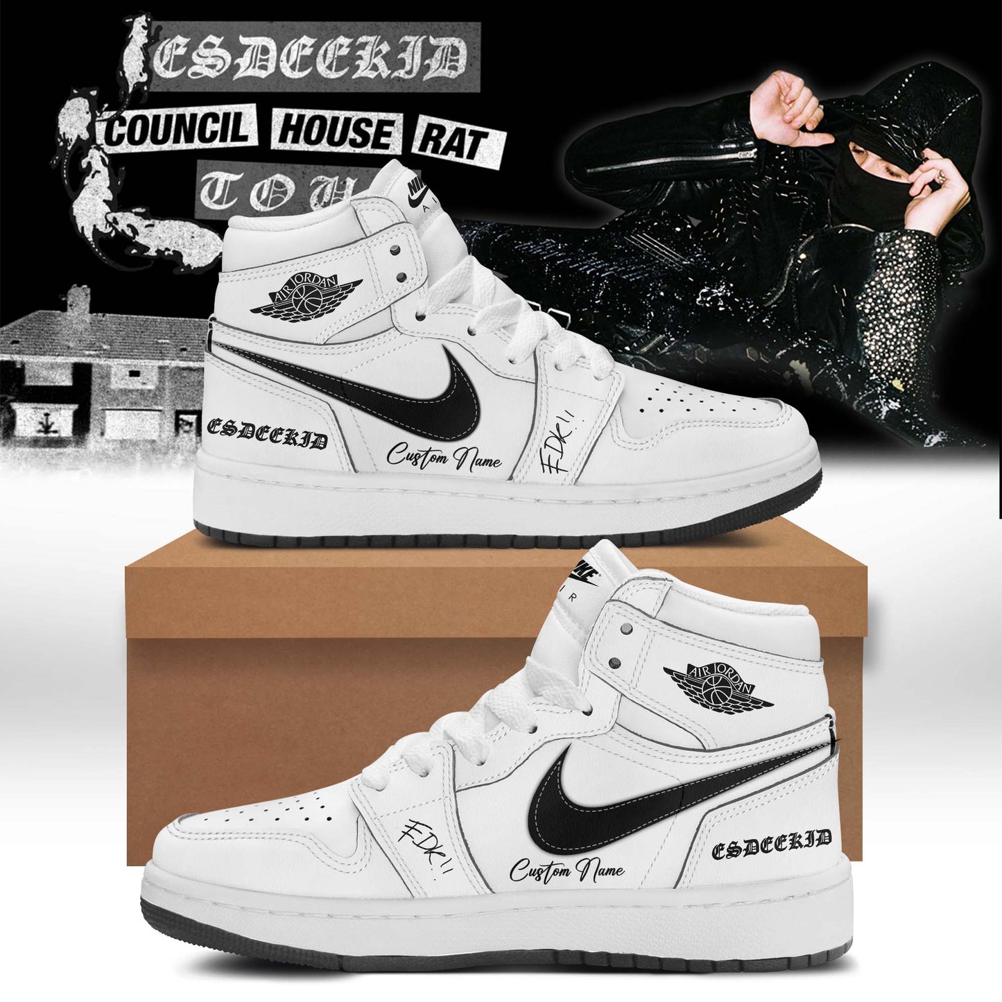 EsDeeKid Council House Rat Tour Shoes