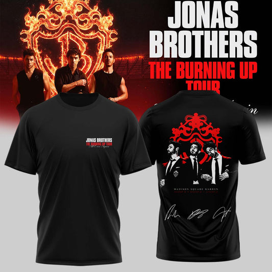 Jonas Brothers The Burning Up Tour TShirt