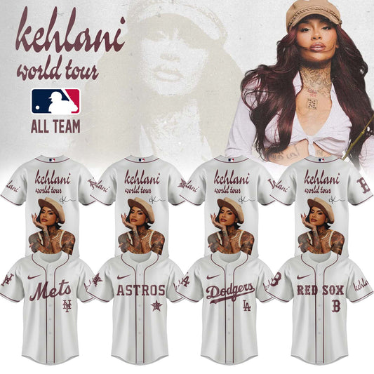 Baseball x Kehlani World Tour 2026 Limited Edition Signature – Jersey
