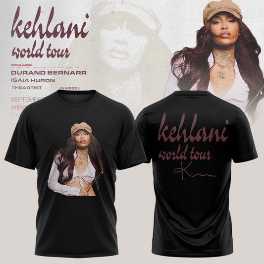THE KEHLANI WORLD TOUR: North America T-shirt