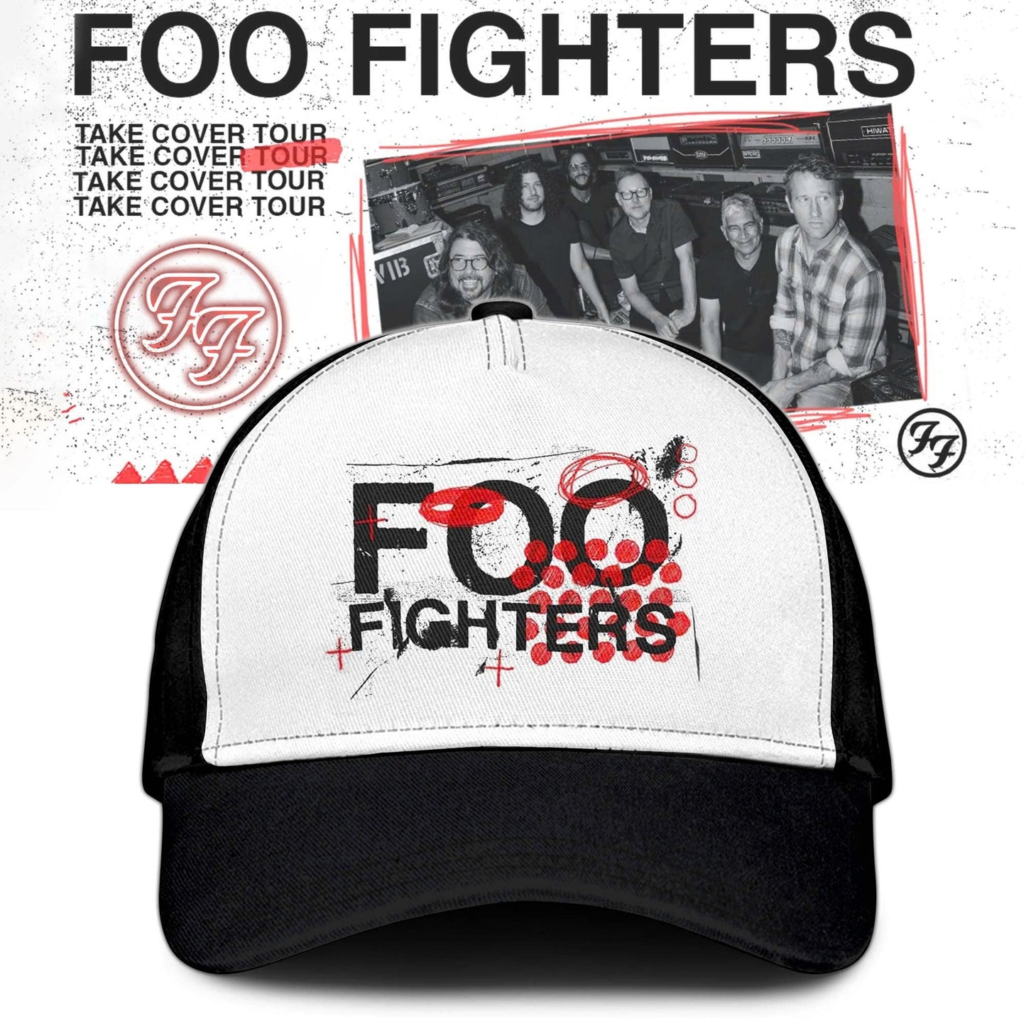 Foo Fighters Take Cover Tour 2026 Hoodie