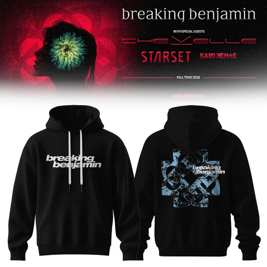 Breaking Benjamin American Tour 2026 Premium 3D Hoodie V1