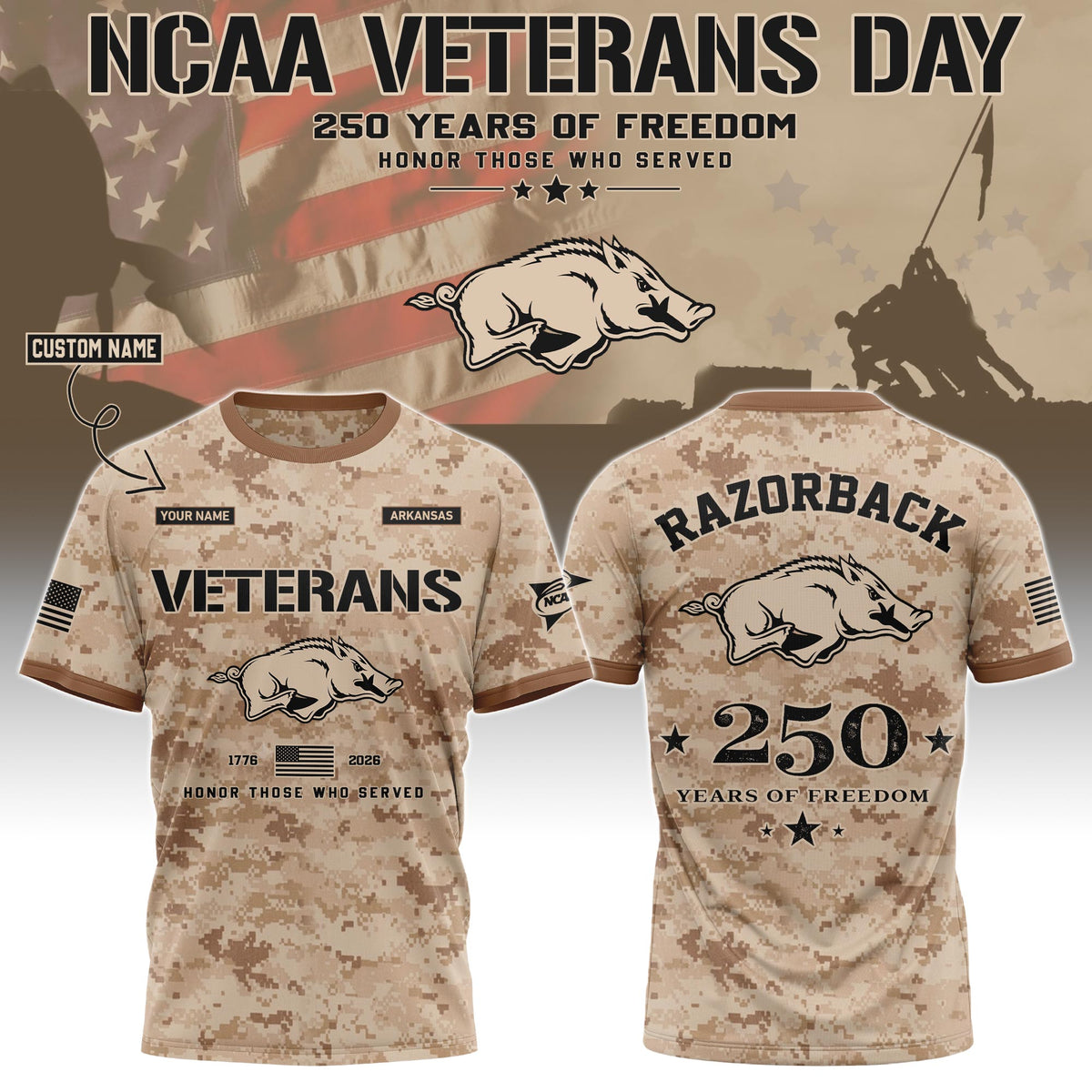 ARK Special Veterans Day 2026 Limited Edition T.shirt