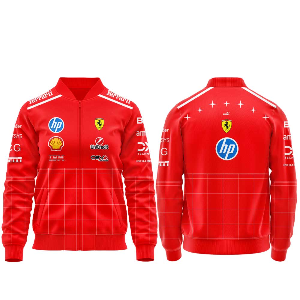 . Scuderia Ferrari HP 2026 Monza Grand Prix Zip Jacket