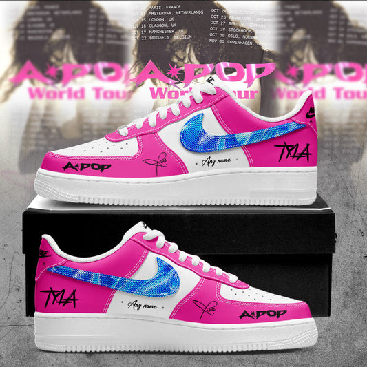 Tyla The A*POP World Tour 2026 V5 Signature Custom Name Shoes