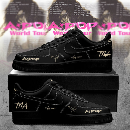 Tyla The A*POP World Tour 2026 V7 Signature Custom Name Shoes