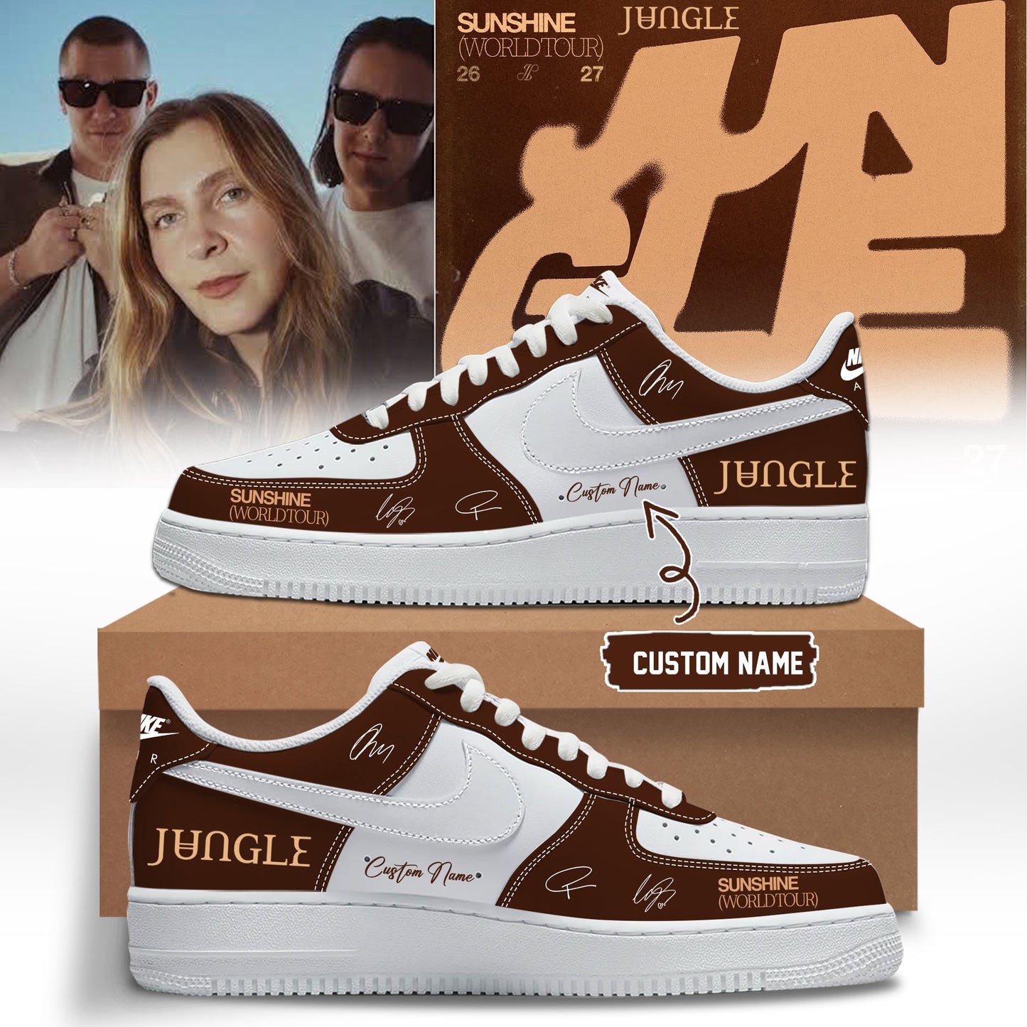 ,,Jungle – Sunshine World Tour 2026/27 Limited Edition Signature – Shoes 7
