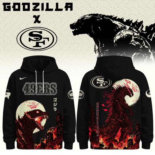 .SF 49ERS Special Godzilla Minus Zero Limited Edition Hoodie
