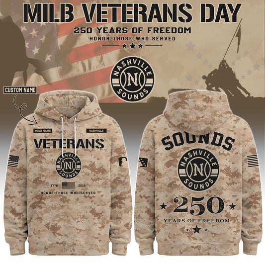 NAS Special Veterans Day 2026 Limited Edition Hoodie