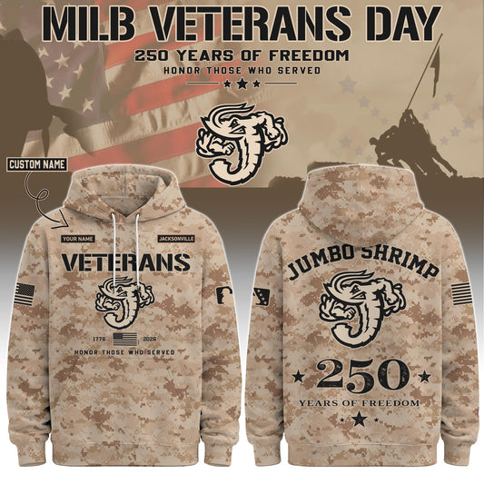 JAX Special Veterans Day 2026 Limited Edition Hoodie