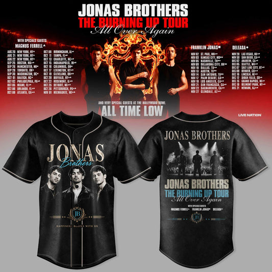 Jonas Brothers The Burning Up Tour Jersey