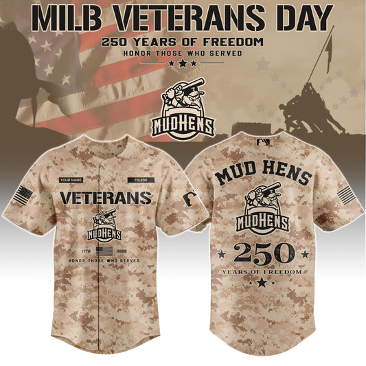 TOL Special Veterans Day 2026 Limited Edition Baseball Jersey
