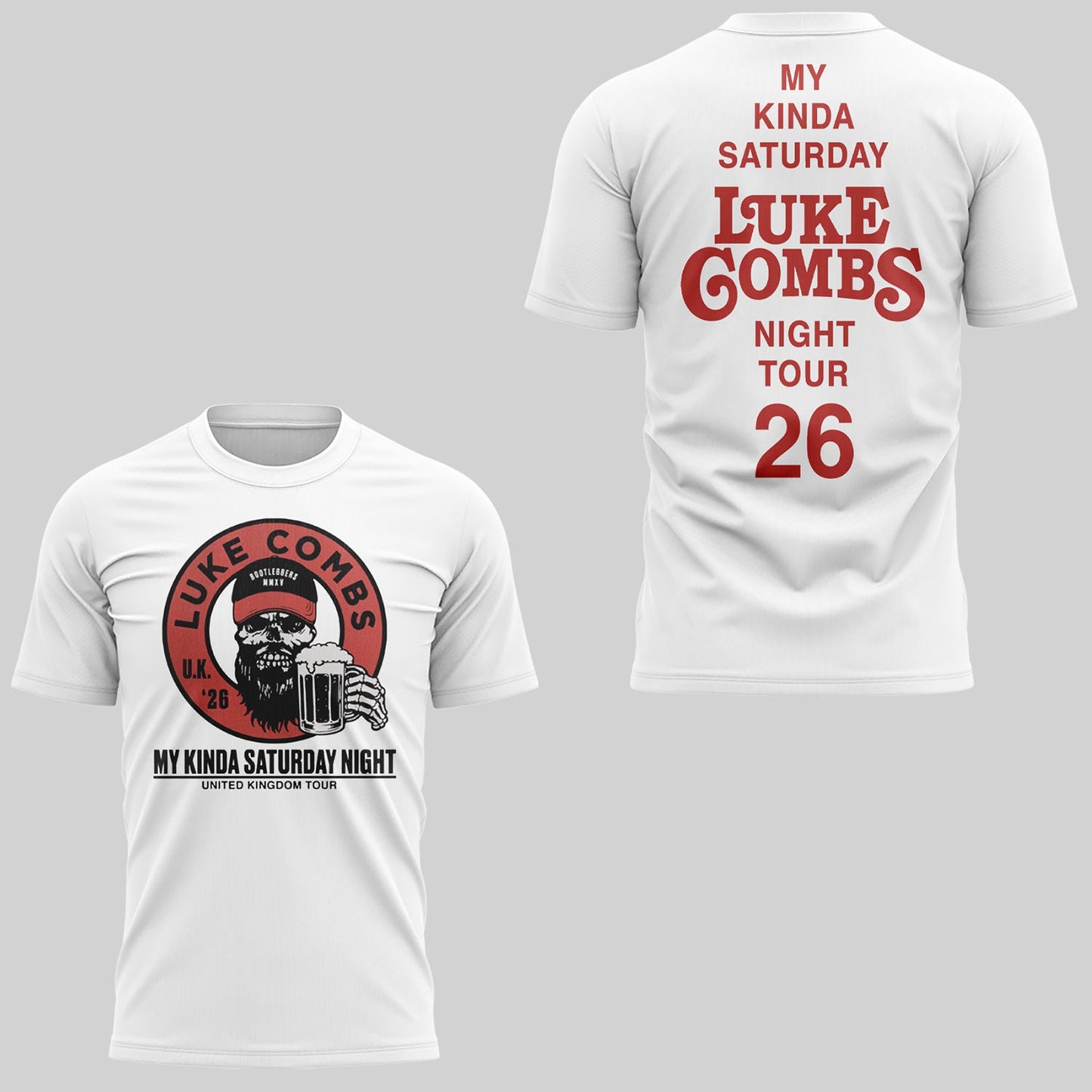 Limited Edition LC My Kinda Saturday Night Tour 2026 Tshirt