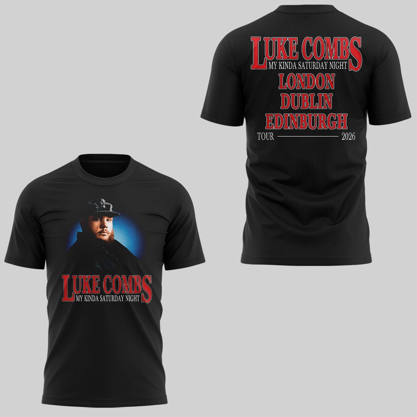 Limited Edition LC My Kinda Saturday Night Tour 2026 Tshirt