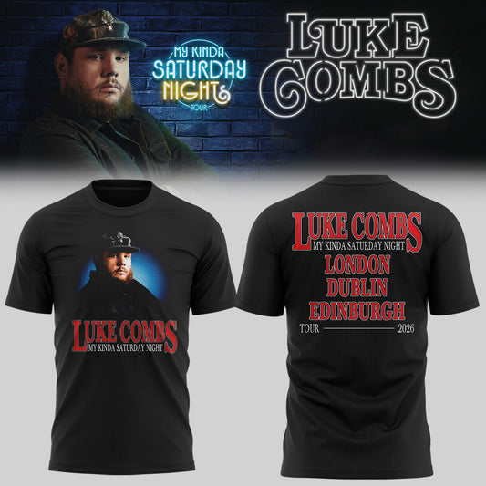 Limited Edition LC My Kinda Saturday Night Tour 2026 Tshirt