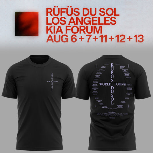 Limited Edition North America 2026 Tour In Kia Forum Shirt