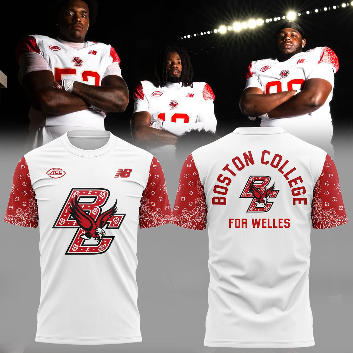 Limited Edition Red Bandana For Welles Shirt