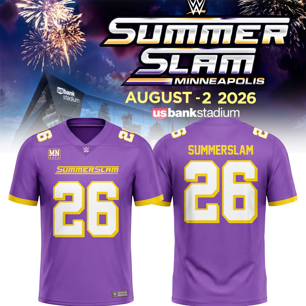 Limited Edition Summer Slam 2026 In Minnesota Jersey