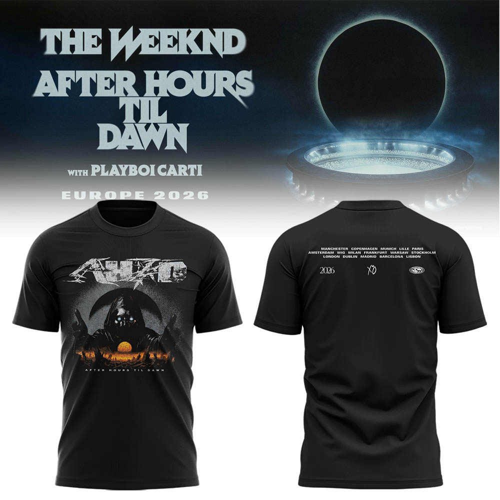 Limited Edition After Hours Til Dawn Tour Shirt