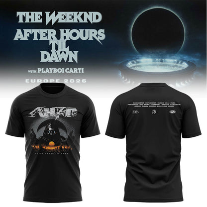 Limited Edition After Hours Til Dawn Tour Shirt