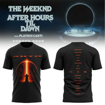 Limited Edition After Hours Til Dawn Tour Shirt